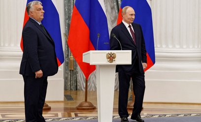 Viktor Orbán i Władimir Putin