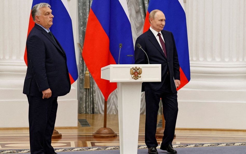 Viktor Orbán i Władimir Putin