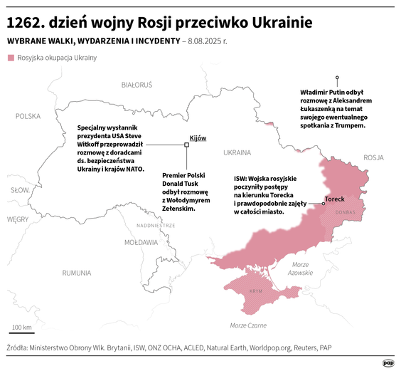 1262. dzień wojny Rosji przeciwko Ukrainie