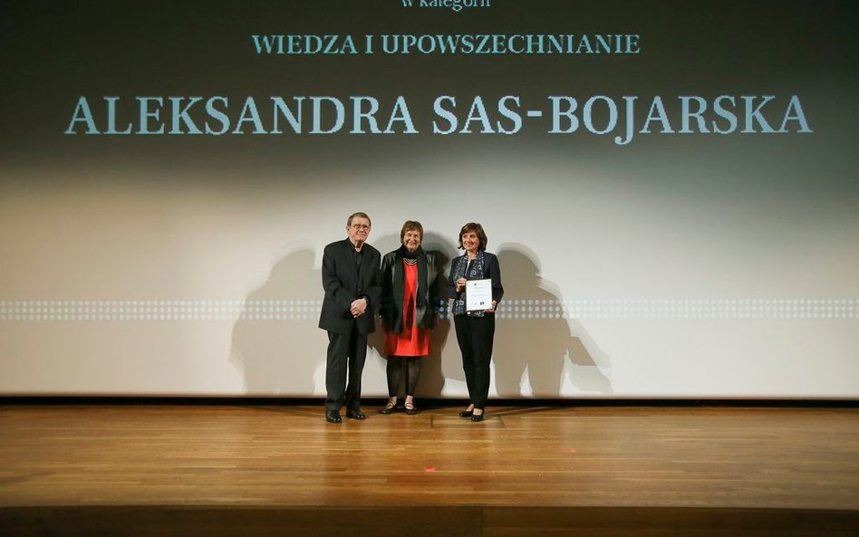 Laureat Nagrody im. Jerzego Regulskiego w kategorii „Wiedza i upowszechnianie” – Aleksandra Sas-Boja