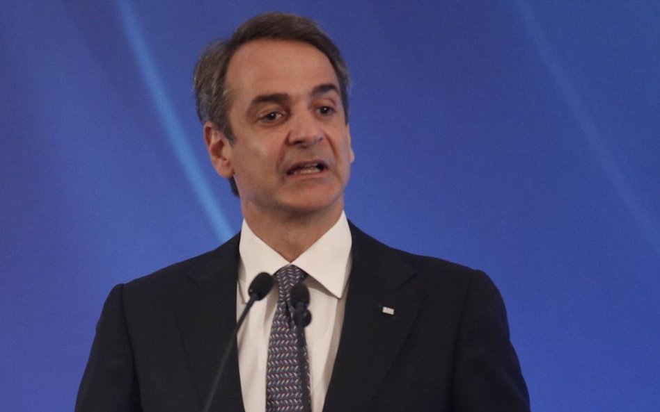 Premier Grecji Kyriakos Mitsotakis