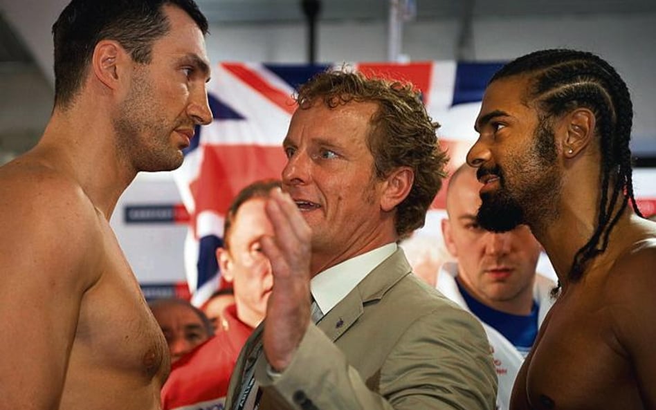 Władymir Kliczko i David Haye