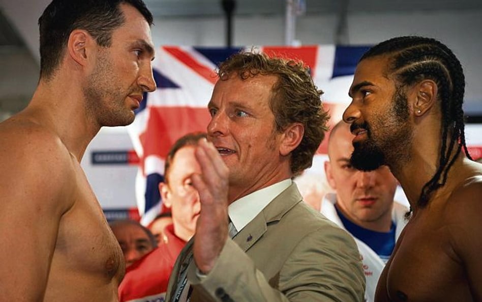 Władymir Kliczko i David Haye