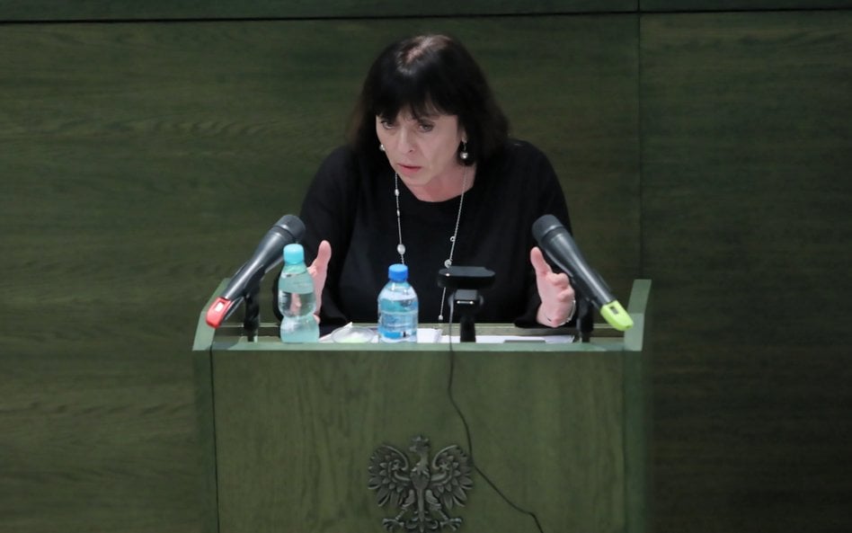 Marta Romańska odpowiada I prezesowi SN: Nie czuję, żebym stała pod ścianą