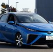 Toyota Mirai podczas jazd testowych w Tokio