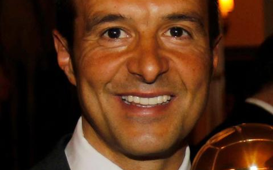 Jorge Mendes z jedną z wielu nagród dla swoich podopiecznych