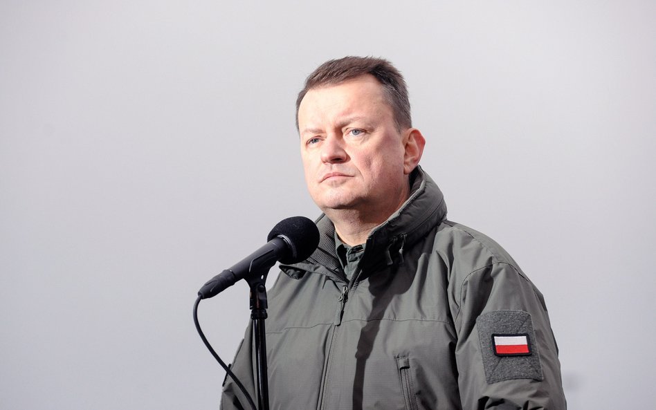 Wicepremier, minister obrony narodowej Mariusz Błaszczak (PiS)