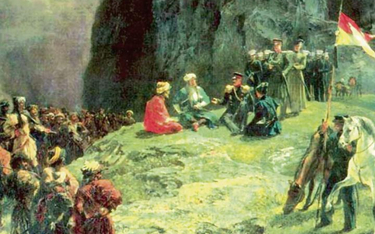 W latach 1834–1859 doszło do powstania górali kaukaskich przeciwko Rosji. Pertraktacje z Rosjanami p