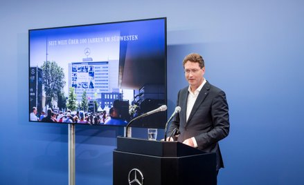Ola Källenius, prezes koncernu Mercedes-Benz