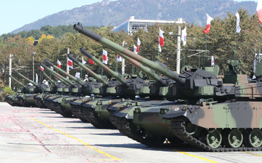 Pierwszych 10 czołgów K2, które jeszcze w tym roku trafią do batalionu czołgów w Morągu.