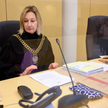 Sędzia Joanna Knobel na sali Sądu Rejonowego w Poznaniu