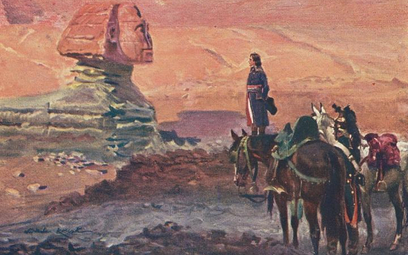 „Napoleon w Egipcie”, obraz Wojciecha Kossaka