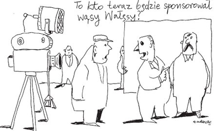 Komentarz rysunkowy. Wąsy Wałęsy