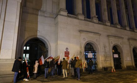 Protest okupacyjny w Ministerstwie Rolnictwa