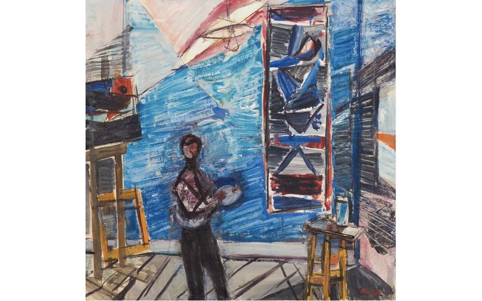 Zygmunt Józef Menkes, W pracowni malarza