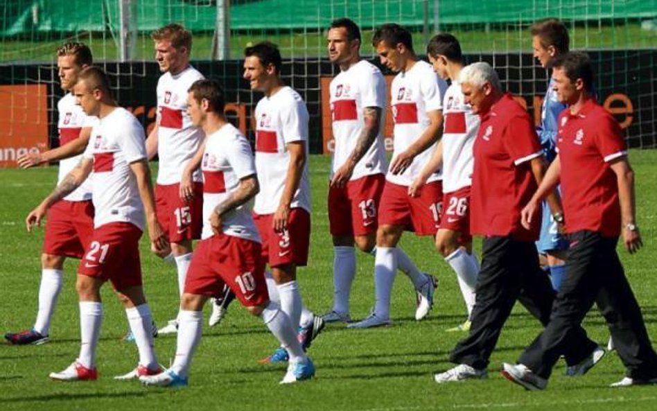 Trening reprezentacji Polski w Lienzu