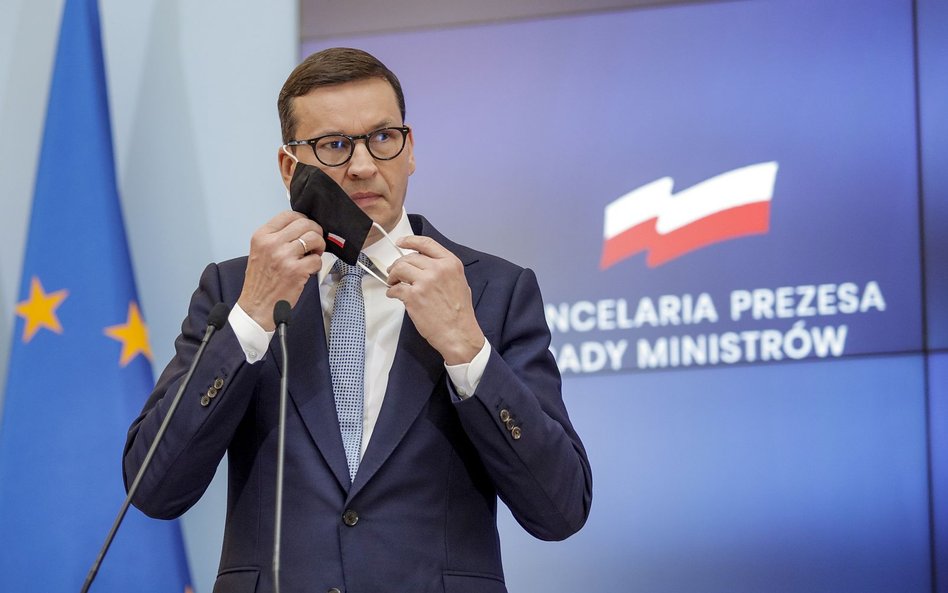 Morawiecki o Tusku: Znowu zapukał w dno od spodu