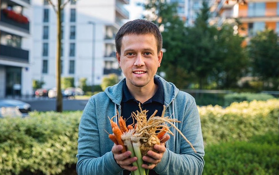 Ekologiczny targ wirtualny. Przemek Sendzielski podwaliny swojej firmy stworzył na niepisanym handlu