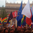 Solidarni z Białymstokiem - pikieta w Warszawie