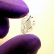 Soczewki kontaktowe z wbudowanymi obwodami elektronicznymi
