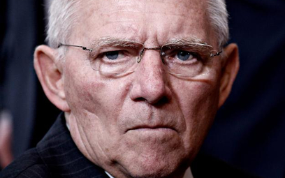 Wolfgang Schäuble (CDU) jest od 35 lat czołowym politykiem RFN. Jako minister finansów odegrał klucz