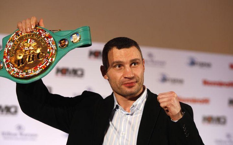 Witalij Kliczko będzie walczył z Tomaszem Adamkiem. Boks