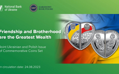 NBP i NBU wyemitują srebrne monety kolekcjonerskie „Przyjaźń i braterstwo to największe bogactwo”