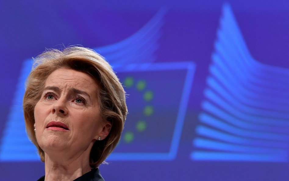 Przewodnicząca Komisji Europejskiej Ursula von der Leyen