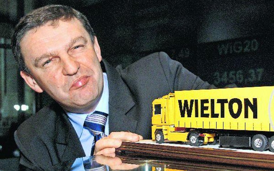 Włodzimierz Masłowski, prezes Wieltonu