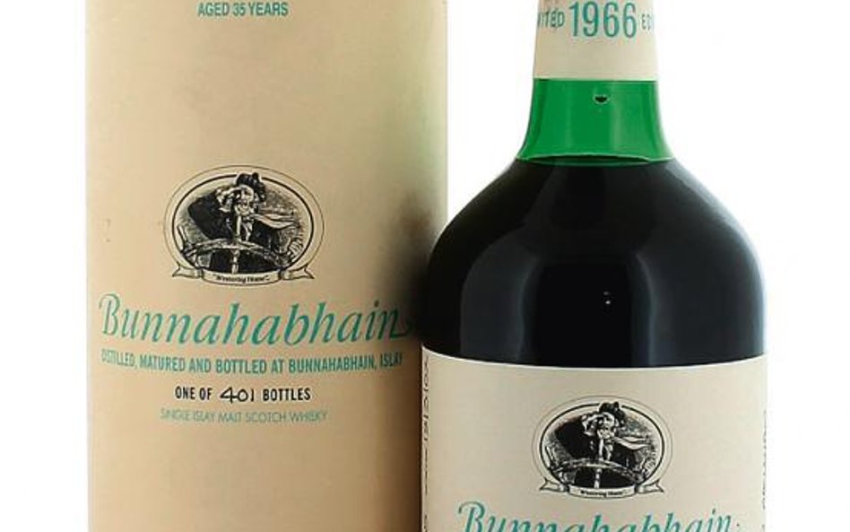 35-letni Bunnahabhain z 1966 r. – „tylko” 720 funtów