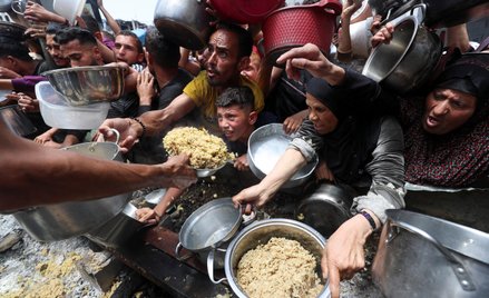 Widmo wielkiego głodu w atakowanej przez Izrael Strefie Gazy wstrząsa nawet największymi sojusznikam