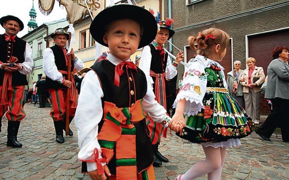 Trójkątny rynek w Łowiczu