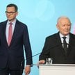 Mateusz Morawiecki i Jaroslaw Kaczyński