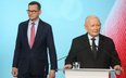 Mateusz Morawiecki i Jarosław Kaczyński