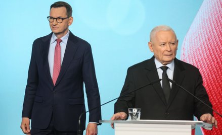 Mateusz Morawiecki i Jarosław Kaczyński