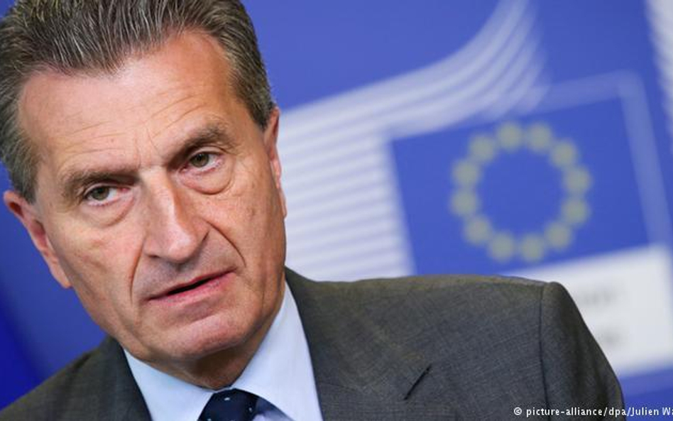 Pochodzący z Niemiec Günther Oettinger odpowiada w Komisji Europejskiej m. in. za media. Nie repreze