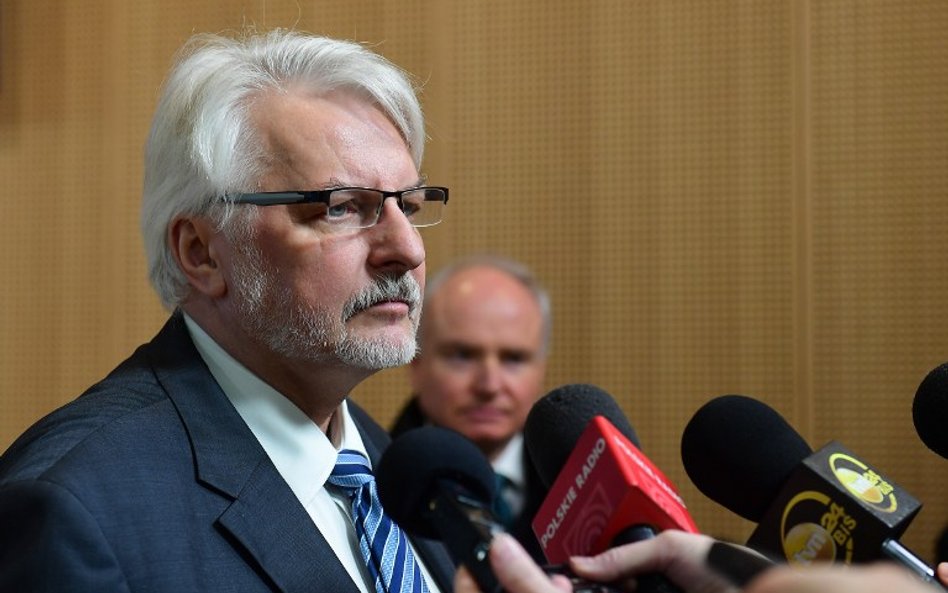 Waszczykowski: Sprawdzimy, czy były naciski