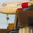 Samolot podchodzący do lądowania na Heathrow