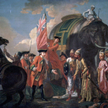 Spotkanie Roberta Clive’a z Mirem Jafarem po bitwie pod Palasi 23 czerwca 1757 r. – obraz Francisa H