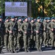 Przysięga wojskowa żołnierzy dobrowolnej zasadniczej służby wojskowej na Placu Apelowym Akademii Woj