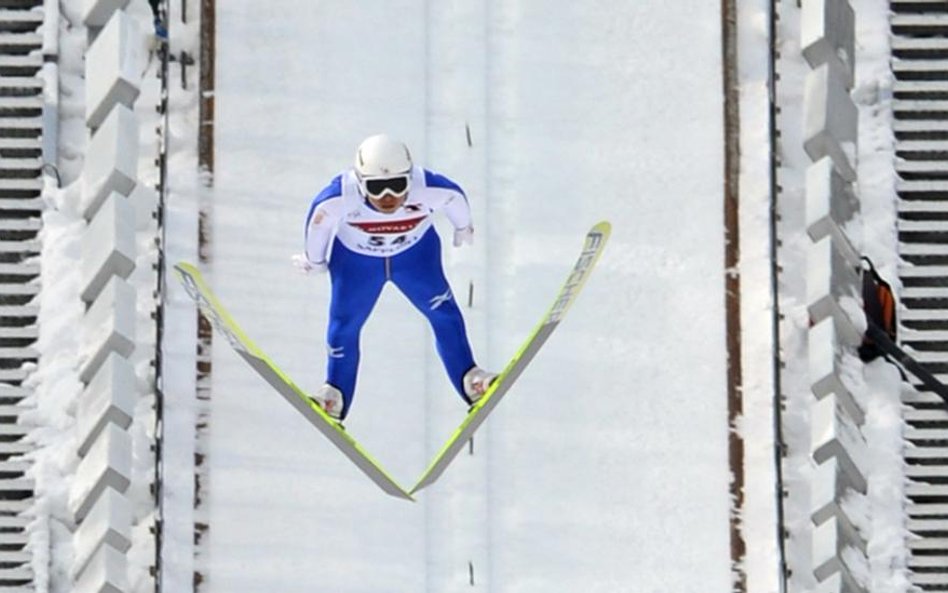 Japończyk Daiki Ito na olimpijskiej Okurayamie