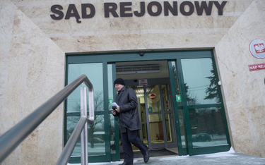 Koronawirus: zamknięty budynek Sądu Rejonowego w Katowicach