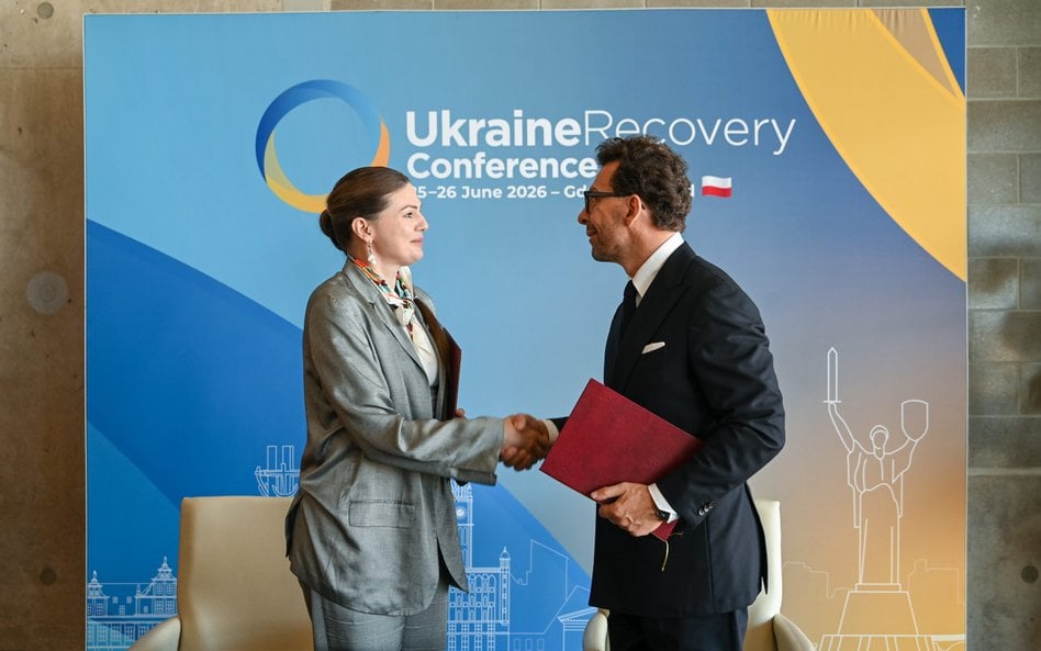 List intencyjny podpisali Maryna Khlystun, dyrektor wykonawcza UkraineInvest, i Artur Osuchowski, pr