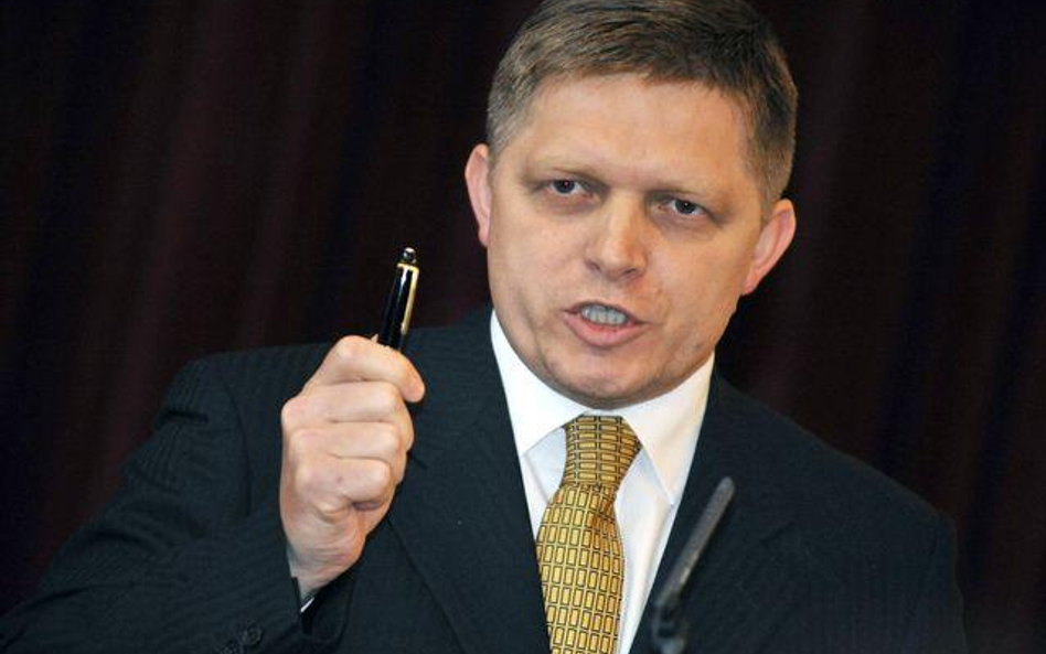 Premier Słowacji Robert Fico