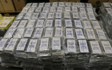 Niemcy: W Hamburgu przejęto 4,5 tony kokainy o wartości 1 mld euro