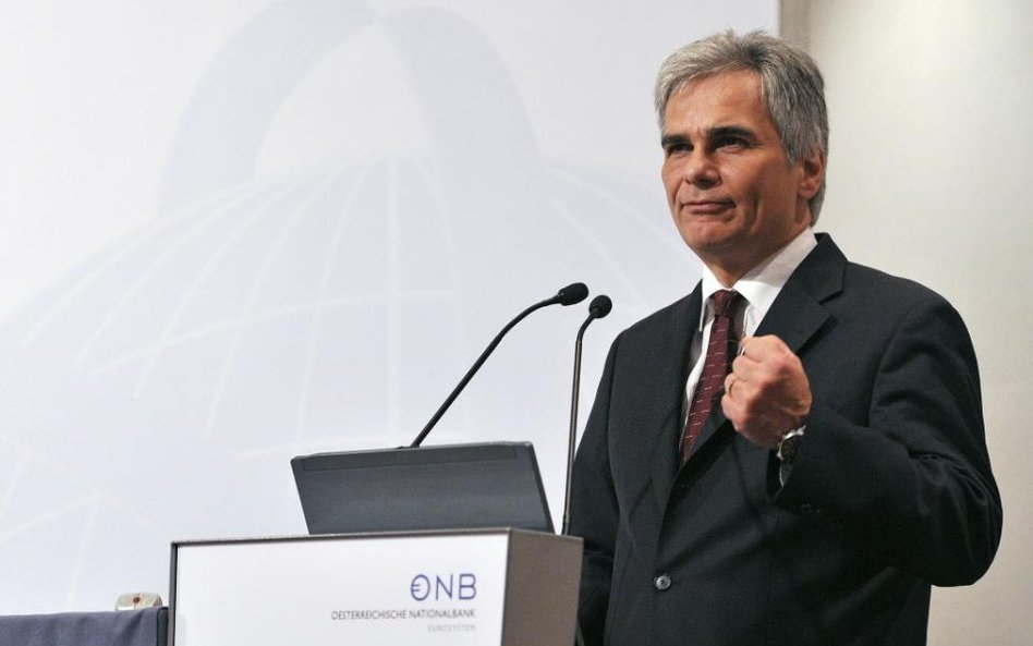 Werner Faymann, kanclerz Austrii