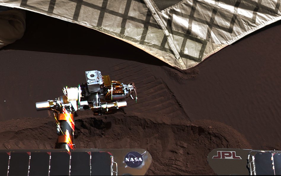 Łazik Opportunity po wylądowaniu na Marsie