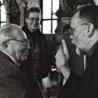 Tadeusz Różewicz i Eugeniusz Get-Stankiewicz na fotografii Janusza Stankiewicza