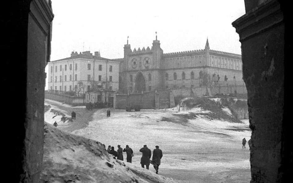 Zamek w Lublinie, gdzie już od końca 1944 roku więziono, torturowano i zabijano Polaków wiernych pra