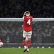 Ben White (Arsenal Londyn) w czasie meczu ze Sportingiem